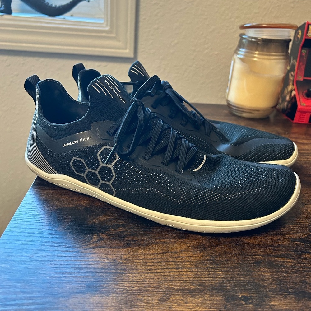 Vivo Barefoot Black Athletic Shoes